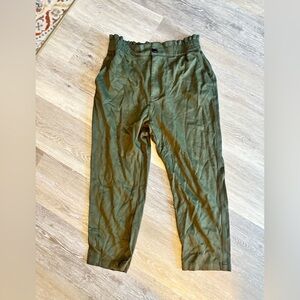 Zara Forest Green Joggers
